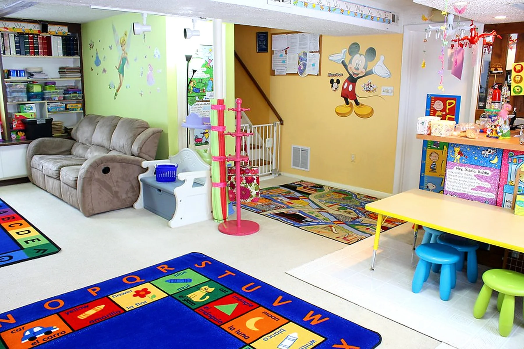 Preschool activity and learning space